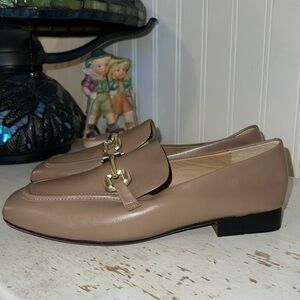 EUC Malo ladies tan leather loafers size 36